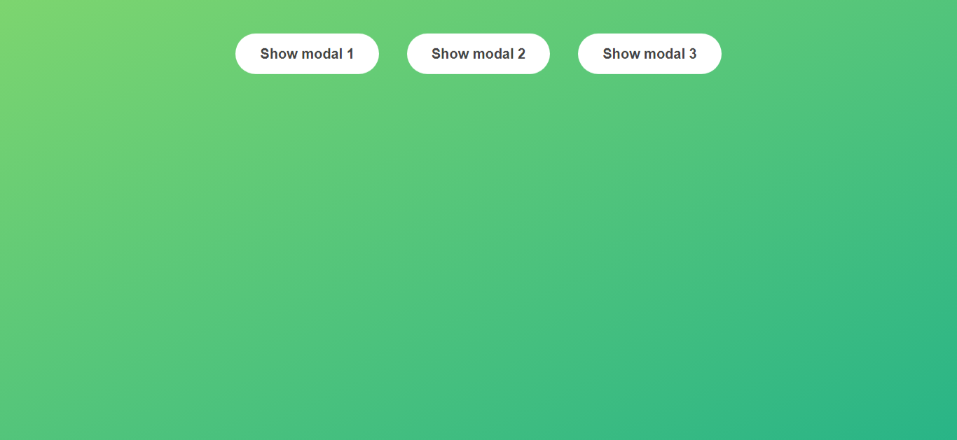 Modal Window Project Project